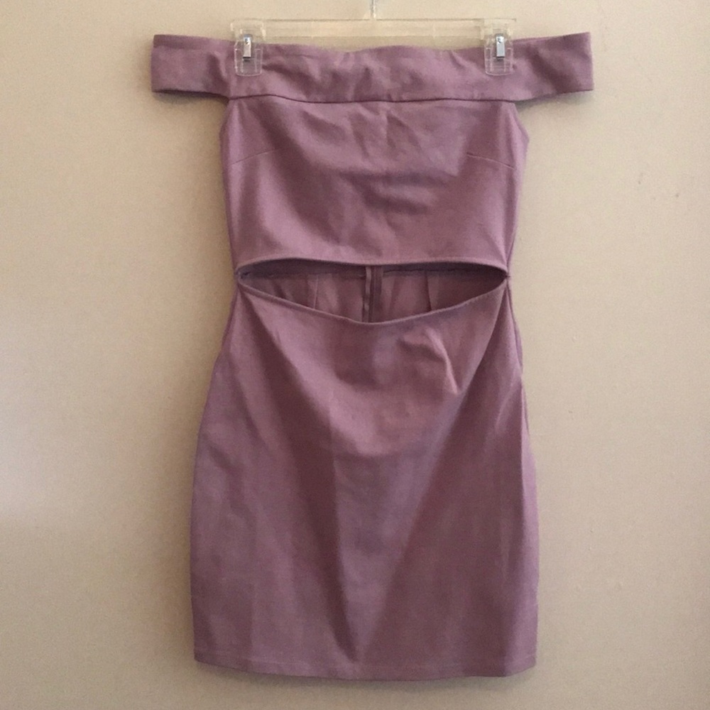 Silence + Noise bodycon cut out dress